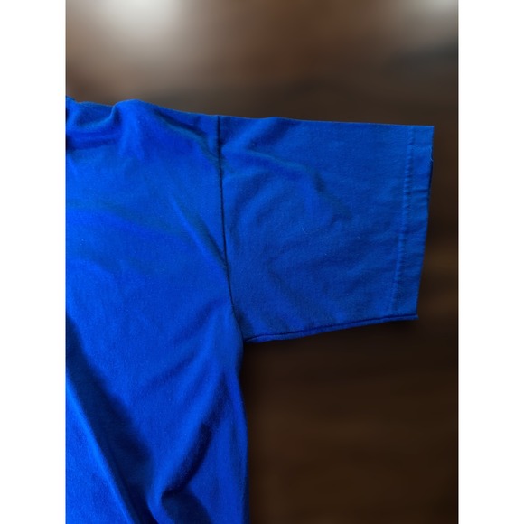 Fusion Golf Rhinestone Embellished Blue Golfcore Short Sleeve Vintage Crewneck - Picture 3 of 7